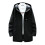 Ανδρική oversized trench coat Ανδρική trench coat Στενή εφαρμογή με φερμουάρ, αντιανεμικό με 1