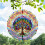 3D Red Cardinal Bird Wind Spinner Stainless Steel 10 Inch 1