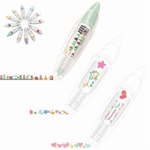 Decorative Pen for DIY Scrapbooking – Animal Press Type