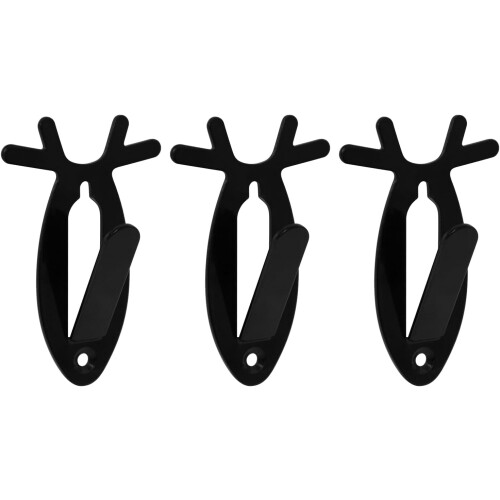 European Mount Skull Hanger Antler Shape 3 Pack