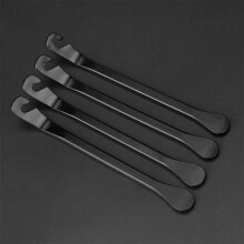 Bike Tire Lever Tools Metal 4-Piece Set with Spoke Hook