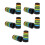 Golf Iron Ferrules Colorful Striped 0.35in 0.37in 1