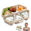 Trekantet Onigiri-form, 6-hulrums non-stick riskuglemaskine 1