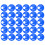 30Pcs Beehive Door Entrance Disc Plastic Round Exit Vent Gate Beekeeping AccessoryBlue 4