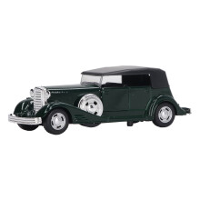 1:32 Klasyczny model samochodu stopowego zabytkowa zabawka z otwartymi drzwiami model antyczny samochód z napędem pullback