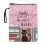 Cat-Print Zip Book Cover Case – Polyester, 300D + 210T 1