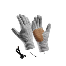 Rutschfeste, beheizbare USB-Handschuhe, wasser- und winddicht, Thermohandschuhe für den Winter, ideal für Motorradfahren, Skifahren, Wandern und