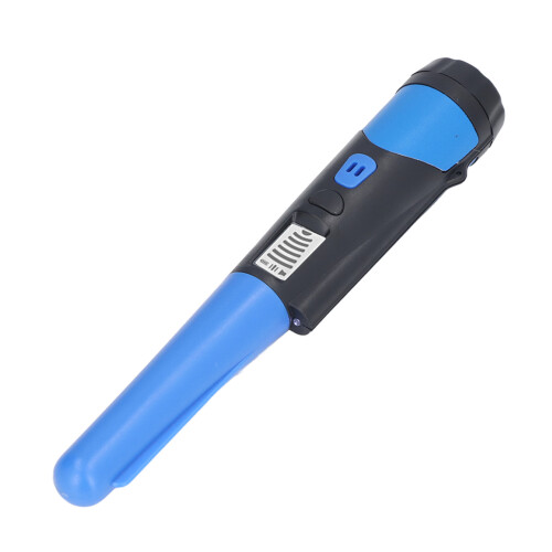 Metal Detector High Sensitivity Metal Detecting Tool with LCD Display and Flashlight Function Blue 1