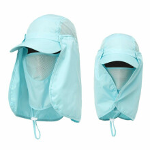 Men Women Summer Quick Dry Sun Protection Hat Outdoor Neck Cover Visor Cap