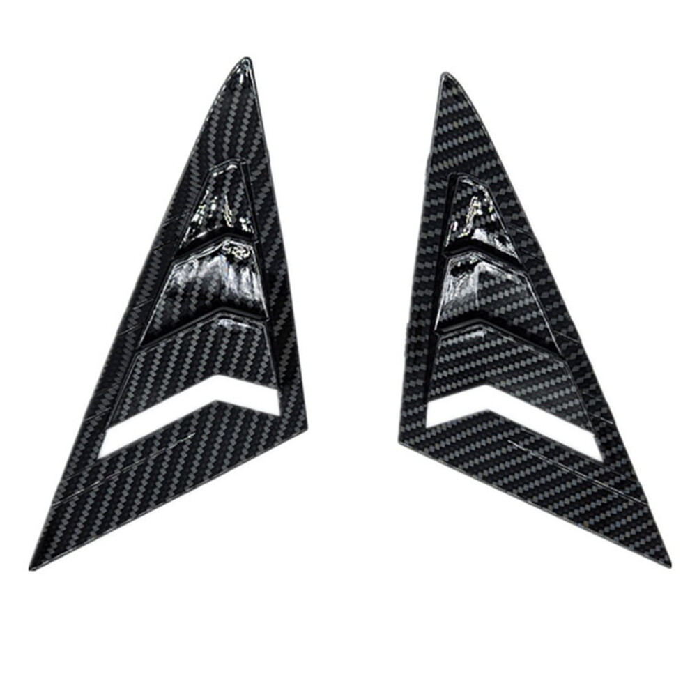 For Golf 7 Mk7 Mk7.5 2013-2019 Rear Window Louver Shutter Cover Side Vent Trim 9028731762760
