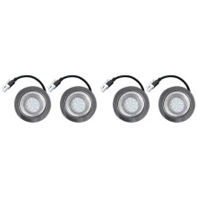 4-Pack Kitchen Smoke Exhauster Light 1.5W 230V 68mm Range Hood Light Stove Hood Lamp Smoke Vent Extractor Light White