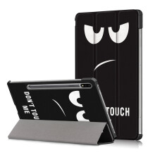 Slanke foliohoes van PU-leer voor Samsung Galaxy Tab S7FE SM-T730/T736B12.4", met standaard, schokbestendig, compatibel met Galaxy S7+ SM-T970