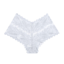Womens Sexy Solid color Underwear Lace Panties High Waisted Plus Size Ladies Brief for Women