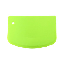 1PC Hard Bench Scraper, Dough Cutter & Bowl Spatula – Plastic Pastry Tool for Bread, Pizza, Cake Baking – Compatible with All Kitchens