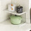 White Iron Countertop Shelf Rack 3-Tier 1