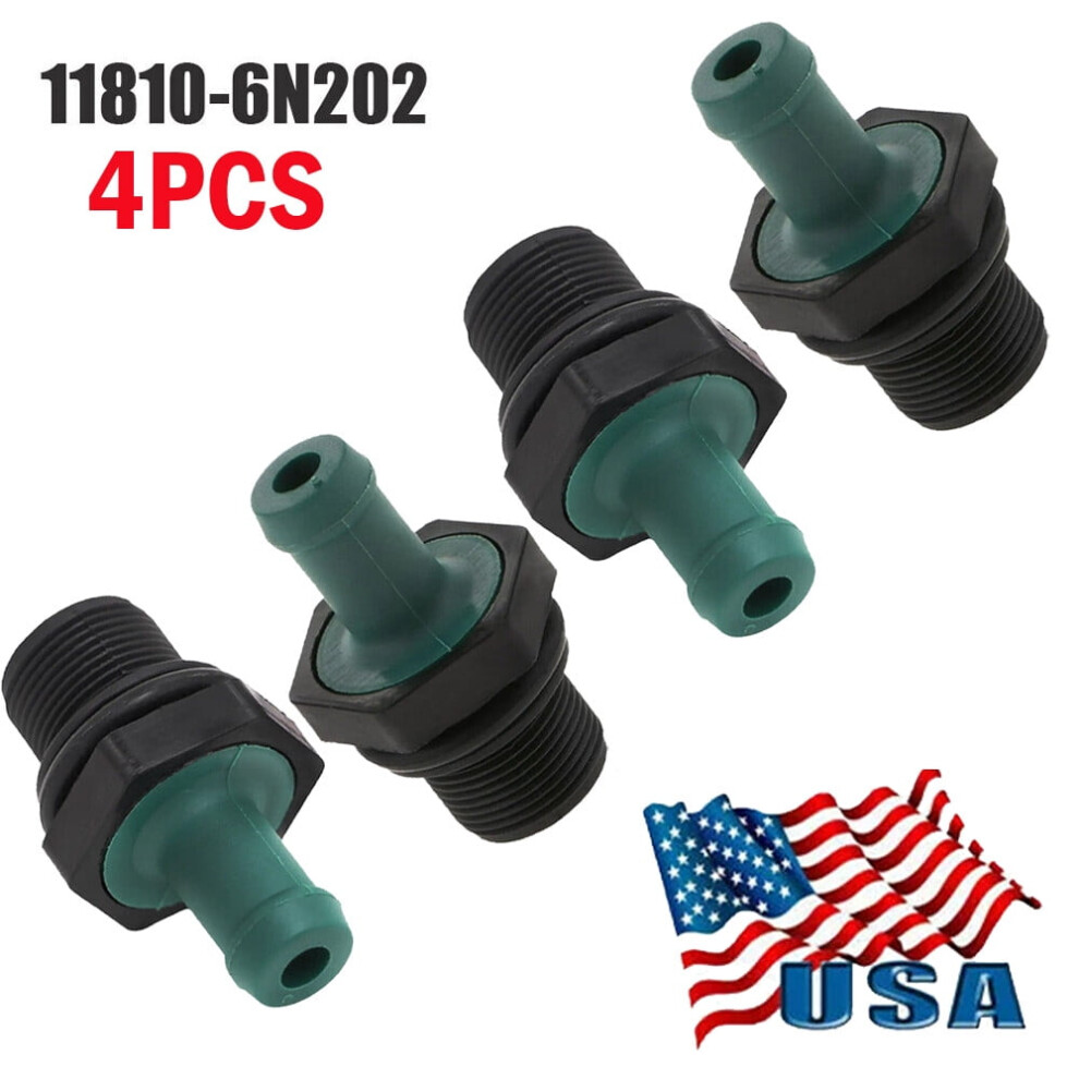 4Pcs Pcv Valve For Nissan Frontier Pathfinder Altima Nv Infiniti 11810-6N202 New 9028731619668