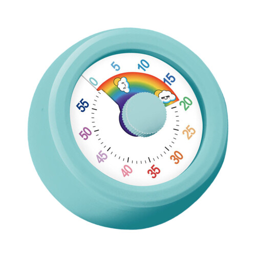 Efficient Time Management Tool Kitchen Visual Timer For-blue