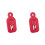 2X CreativeBread Scoring Tools Dough Bread Baking Prop Bread Surfaces Texture Cutting for Bakery Red 1