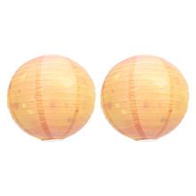 Πτυσσόμενα χάρτινα φαναράκια Planet30cm2Pack