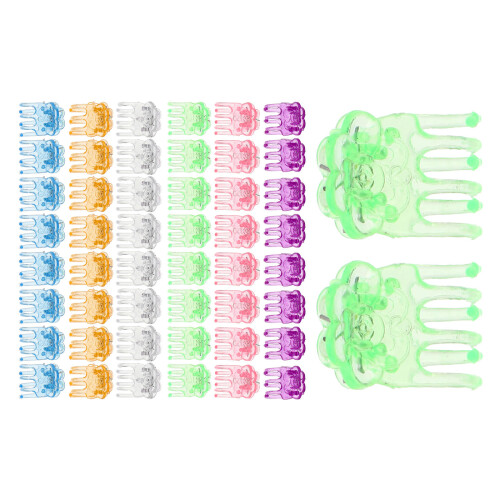 60 plastic orchidee clips voor - en klimopsteun 2