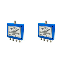 2X 2000-8000MHz Power Splitter 4-Way Microstrip RF Power Divider Combiner with SMA Female Connectors