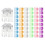60 plastic orchidee clips voor - en klimopsteun 5