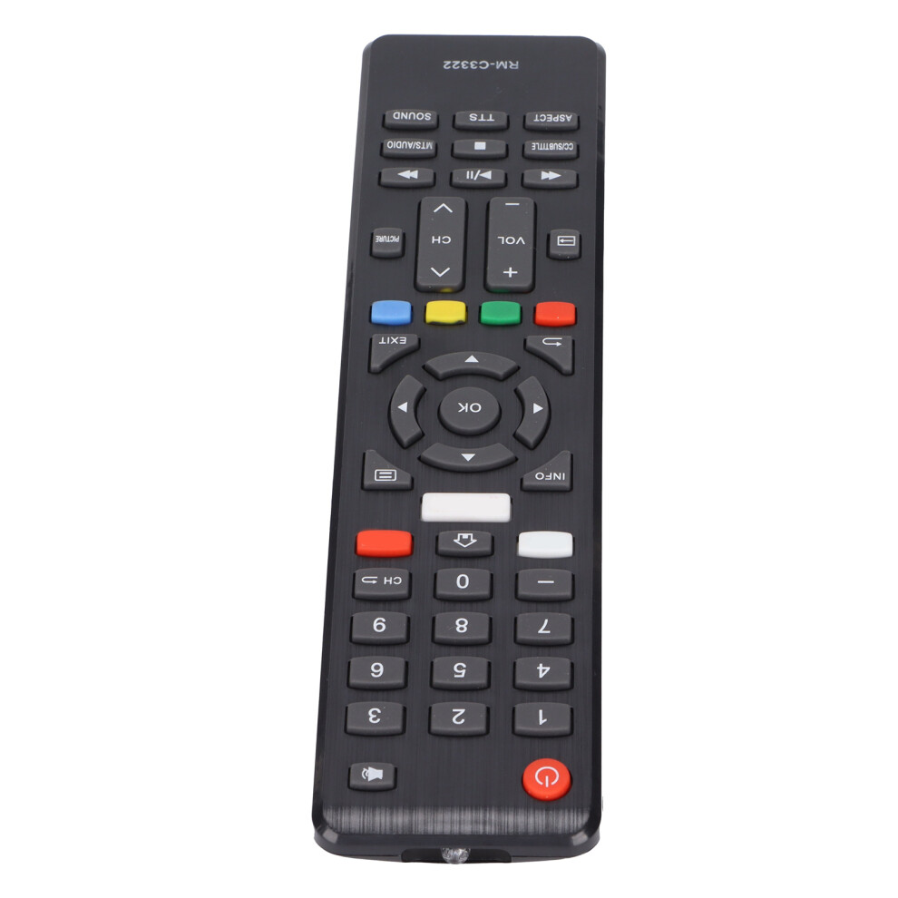 Universal Tv Remote Control For 49/43/58/50/55/65-Inch Tvs, Black 7661390689881