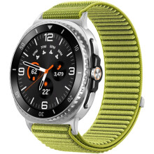 Pasek materiałowy kompatybilny z Samsung Galaxy Watch8 40 mm/44 mm, miękka nylonowa szlufka sportowa zamienna do Galaxy Watch8Classic 46 mm dla