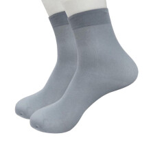 Women's Compression Knee Socks for Running, Golf & Athletics – Gray, One Size, Compatible with All Shoes