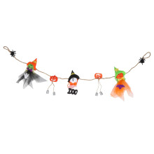 Pumpkin Witch Design Hanging Doll Halloween Pendant Ornament For Costume Party Bar Decor