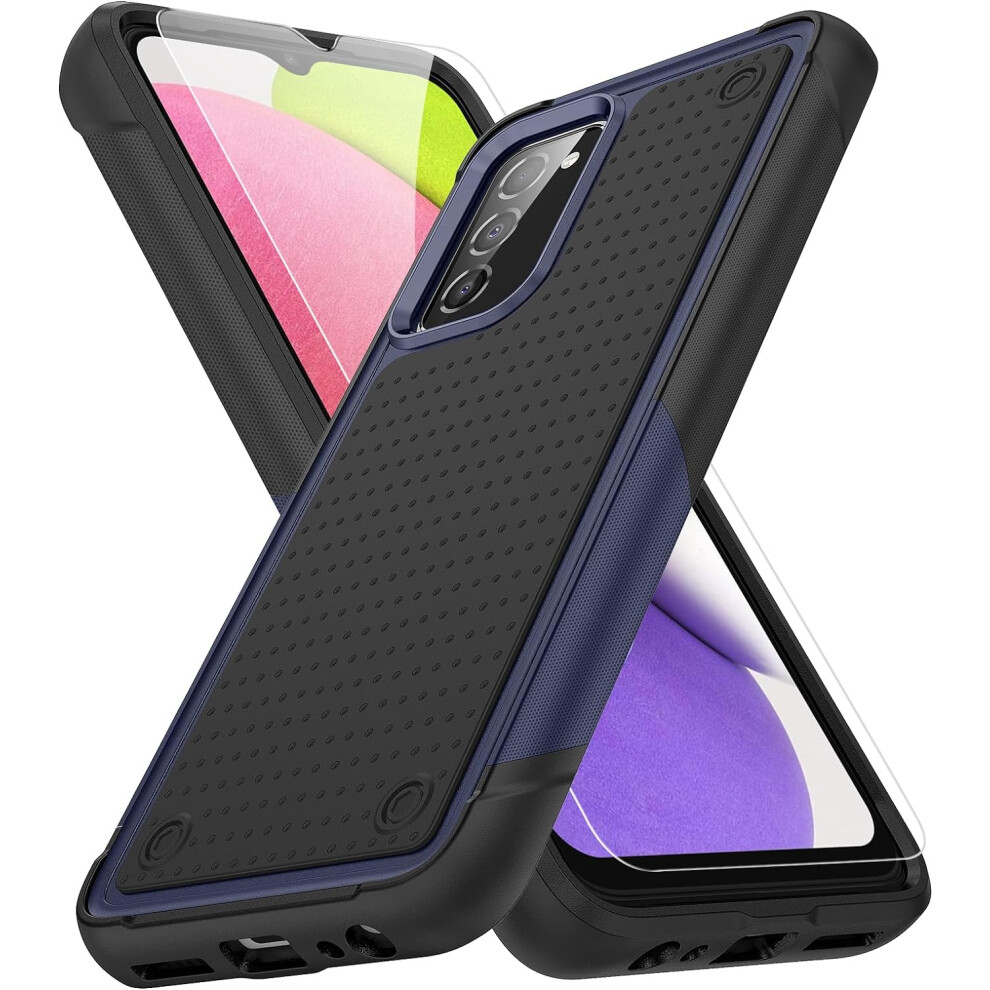 Compatible With Samsung Galaxy A03s Case Â Military-Grade Drop-Tested, Shockproof Rugged Protective Case With Screen Protector 9028731946276