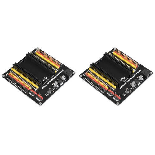 2X Compatible with Esp32-S3 or Development Board with the Same Pin ESP32-S3 GPIO IoT Expansion Board DC5x2.1 Interface