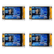 4X NMMiner NerdMiner V2 530KH/S Hashrate BTC Solo Lottery Miner ESP32 2.8Inch Display Bitcoin Crypto Lottery Miner