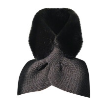 Women's Printed Snood Scarf – Warm & Elegant, 1 Pack