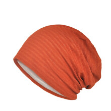 Unisex Men Women Striped Cotton Stretch Beanie Hat Elastic Summer Baggy Slouchy Cap