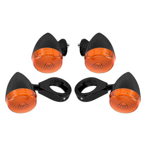 LED Turn Signal Lights Front Rear 2 Pair for Harley XL 883