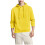 SYMOID Kapuzenpullover für Herren, schlicht, Herbst- und Wintermodell, Pullover mit Tasche, gelb 1
