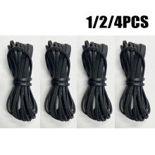 Cow Leather Strip Cord 3mm Dark Brown 1/2/4 Yards