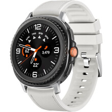 Pasek ze skóry i silikonu kompatybilny z zegarkiem Samsung Galaxy Watch8Classic46 mm, 40 mm, 44 mm — oddychający, odporny na zużycie