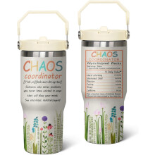 Chaos Coordinator drinkbeker met handvat voor dames - Chaos Coordinator beker - Chaos Coordinator cadeaus voor vrouwen