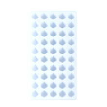 Étui porte-embout Hexagonal à 50 fentes pour tournevis de-Blanc