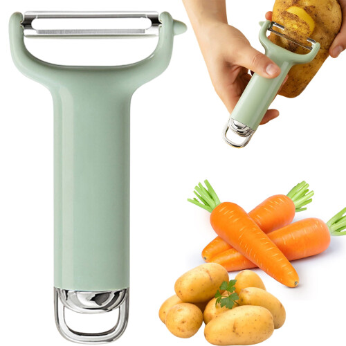 420Από ανοξείδωτο ατσάλι, συμβατό με το Sharp Y Peeler – Πολυλειτουργικό, αντιολισθητική
