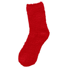 Ankle Compression Socks for Men & Women – Warm, Mid-Crew, Knee-High, No-Show, Cotton – Red