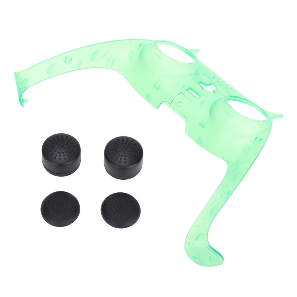 Translucent Controller Faceplate Thumb Stick Grips For Ps5 Dualsense Green 5001391461192