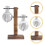 1Set Hydroponisch Glasvaasje Met Standaard En Modern Design 6