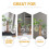 1Set Hydroponisch Glasvaasje Met Standaard En Modern Design 8