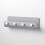 Wall Letter Holder Plastic Ruimtebesparende Plank Grijs 1 Stuk 4