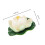 folha de lótus artificial flutuante e flor simulada para decoração 2