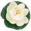 folha de lótus artificial flutuante e flor simulada para decoração 8