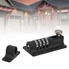 Durable Zinc Alloy 4-Digit Combination Lock Bolt for Pool Gate Fences